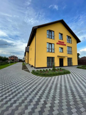 Yellow apartments